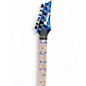 Used Ibanez JEM77P Steve Vai Signature Blue Floral Pattern Solid Body Electric Guitar