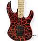 Used B.C. Rich GUNSLINGER RETRO II RED CRACKLE Solid Body Electric Guitar