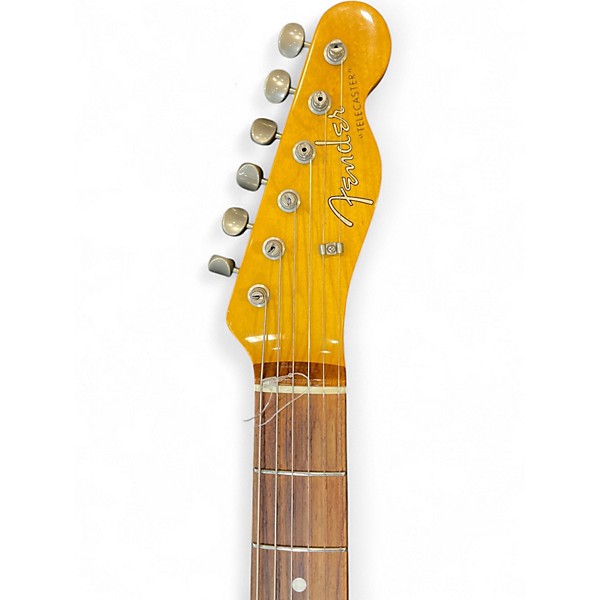 Used Fender CRAFTED IN JAPAN TELECASTER Red Solid Body Electric Guitar