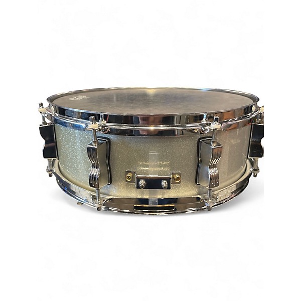 Used Ludwig 14in Backbeats By Questlove Gray Sparkle Drum