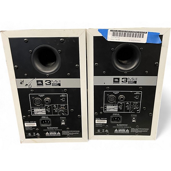 Used JBL LSR305 Pair Powered Monitor