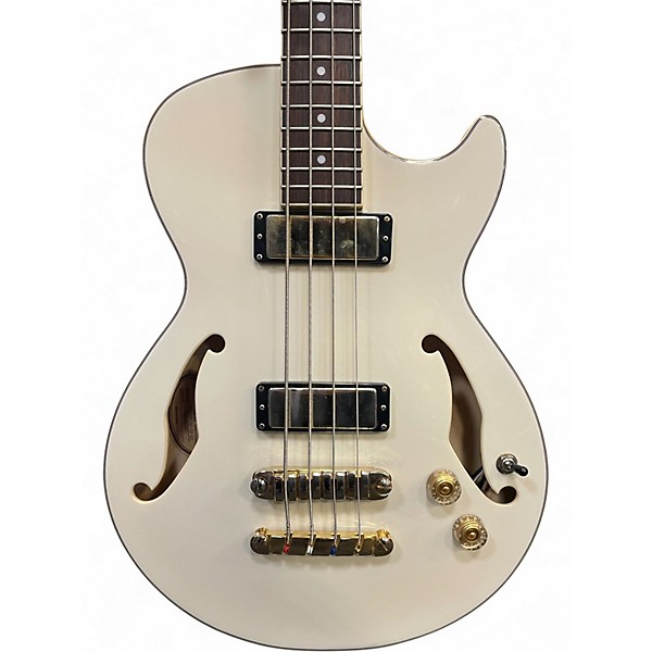 Used 2020s Ibanez ARTCORE Antique White Electric Bass Guitar