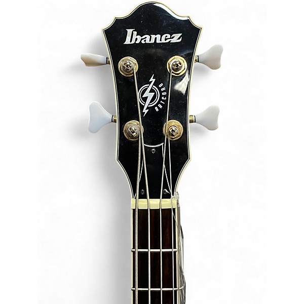 Used 2020s Ibanez ARTCORE Antique White Electric Bass Guitar
