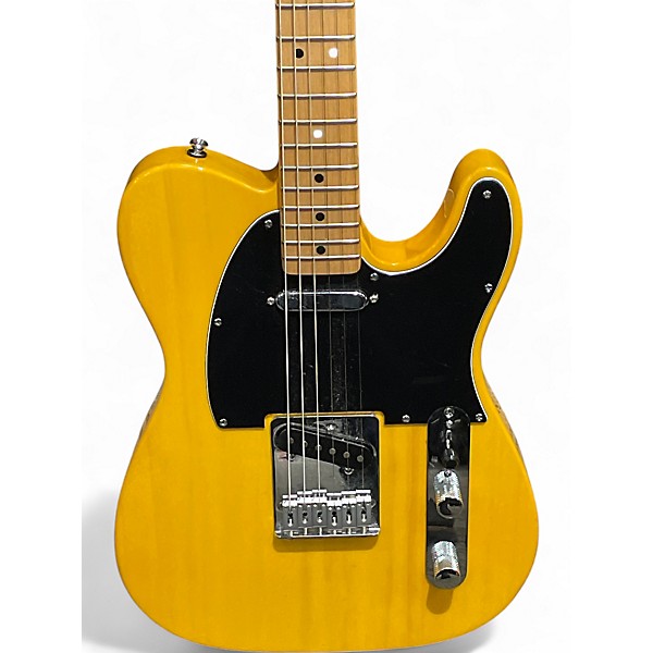 Used 2020s Fender Standard Telecaster Desert Sun Yellow Solid Body Electric Guitar