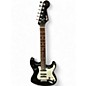 Used Squier Standard Stratocaster Black Solid Body Electric Guitar thumbnail