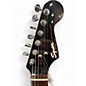 Used Squier Standard Stratocaster Black Solid Body Electric Guitar