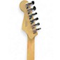 Used Squier Standard Stratocaster Black Solid Body Electric Guitar