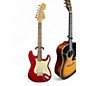 Used Squier Affinity Stratocaster Candy Apple Red Solid Body Electric Guitar thumbnail