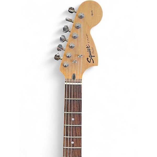 Used Squier Affinity Stratocaster Candy Apple Red Solid Body Electric Guitar