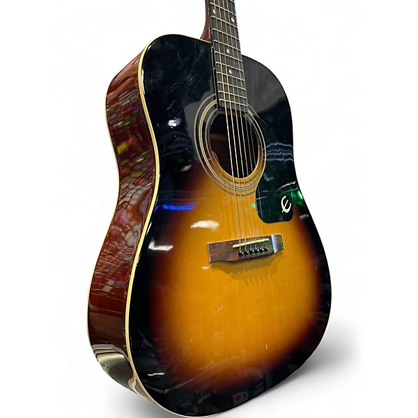 Used Epiphone PR150VS 3 Tone Sunburst Acoustic Guitar