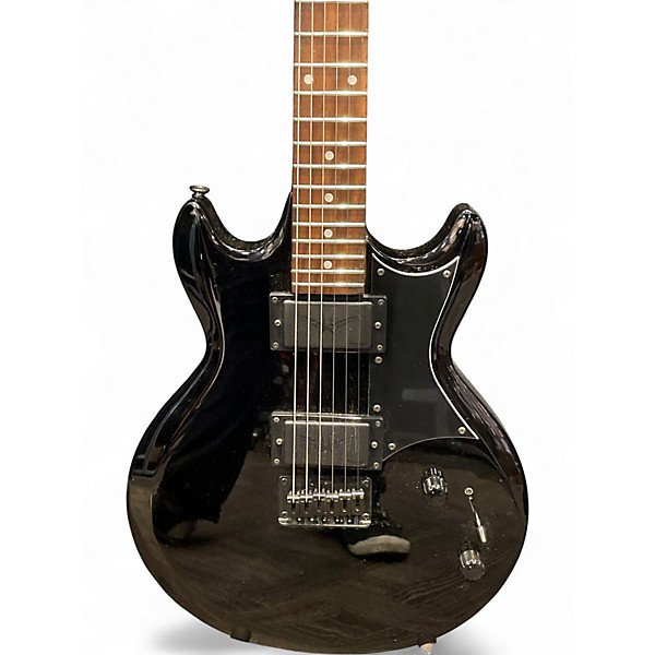 Used Ibanez Gio Double Cut Black Solid Body Electric Guitar
