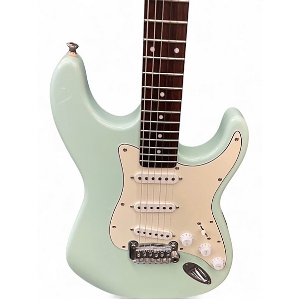 Used G&L Tribute Legacy Seafoam Green Solid Body Electric Guitar