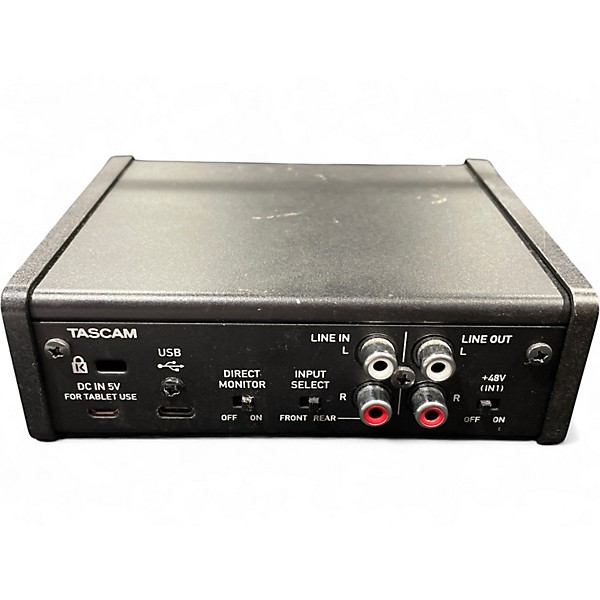 Used TASCAM US-1X2HR Audio Interface