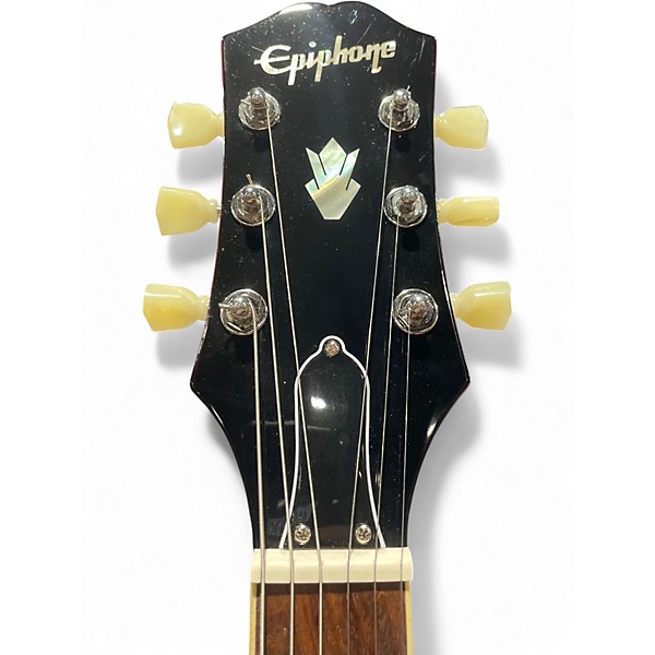 Used 2024 Epiphone ES335 Cherry Hollow Body Electric Guitar