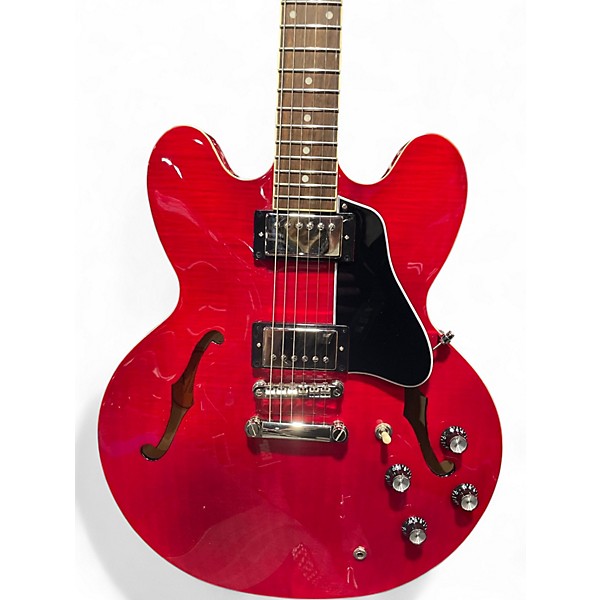 Used 2024 Epiphone ES335 Cherry Hollow Body Electric Guitar