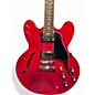 Used 2024 Epiphone ES335 Cherry Hollow Body Electric Guitar