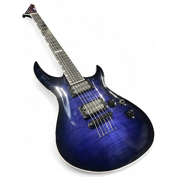 Used 2024 ESP E-II Horizon Reindeer Blue Solid Body Electric Guitar