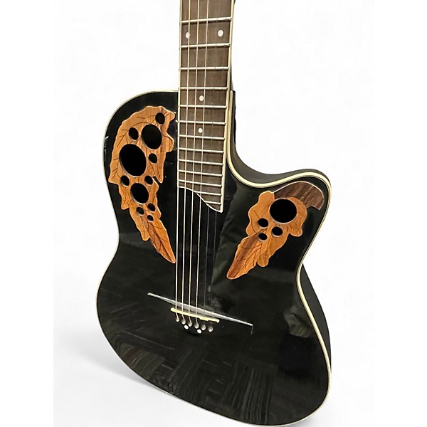 Used 2000s Ovation APPLAUSE ELITE BLACK Acoustic Guitar
