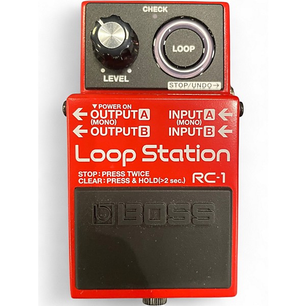 Used BOSS RC1 Loop Station Pedal