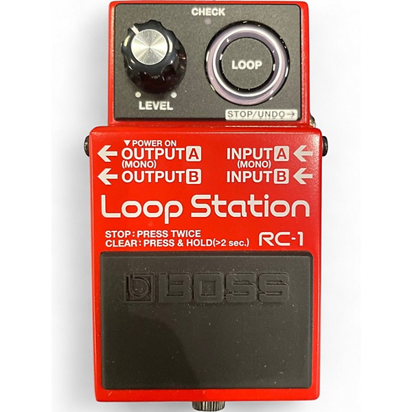 Used BOSS RC1 Loop Station Pedal