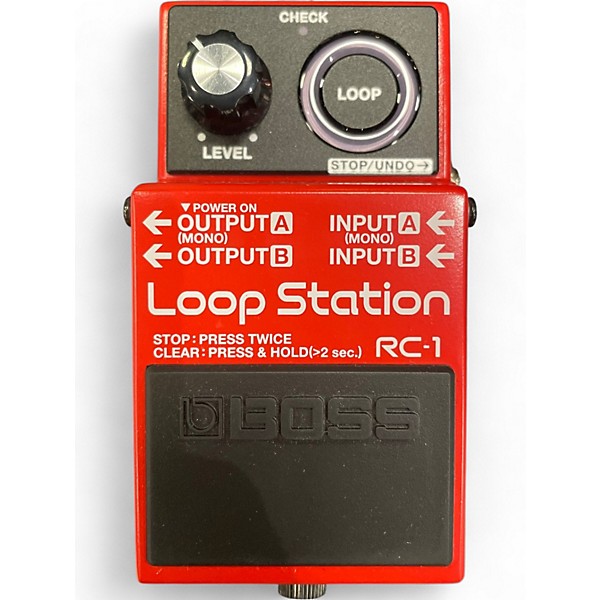 Used BOSS RC1 Loop Station Pedal