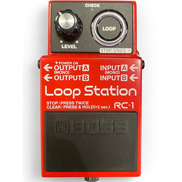 Used BOSS RC1 Loop Station Pedal