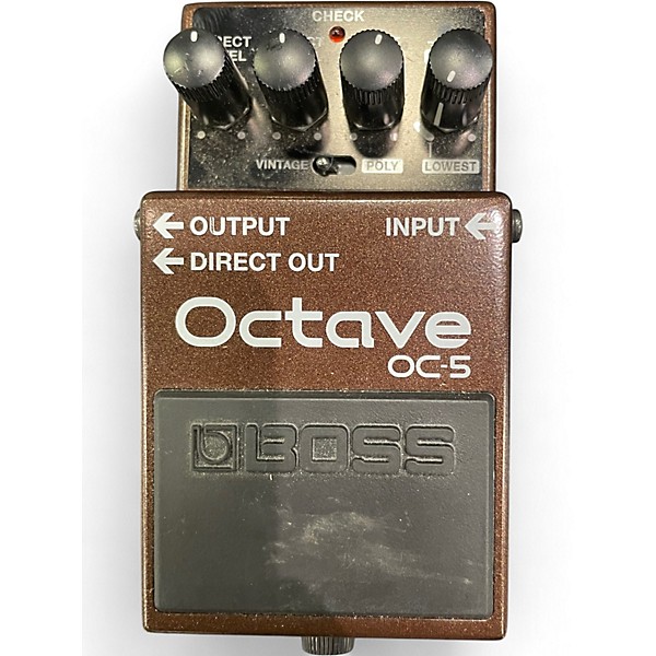 Used BOSS OC5 Effect Pedal