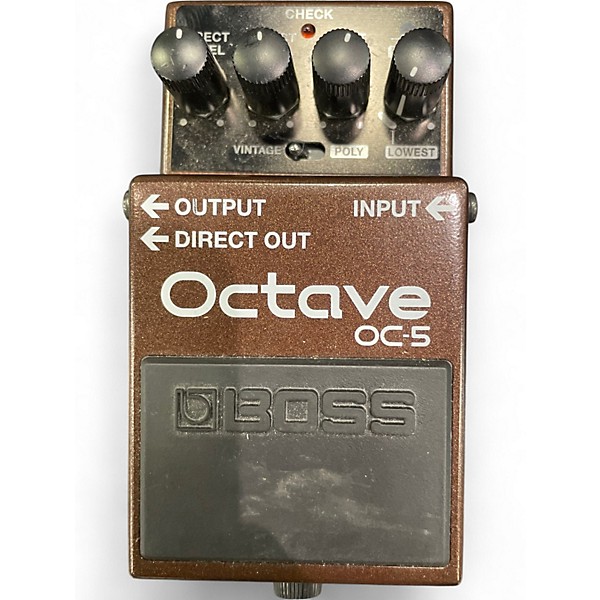Used BOSS OC5 Effect Pedal