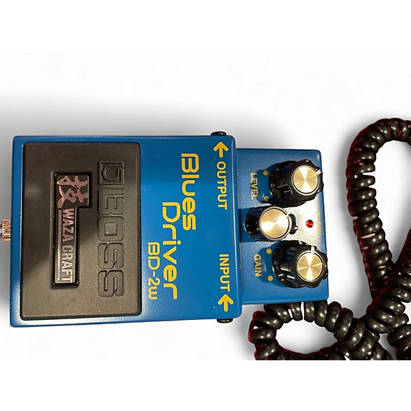 Used BOSS BD2W Blues Driver Waza Craft Effect Pedal