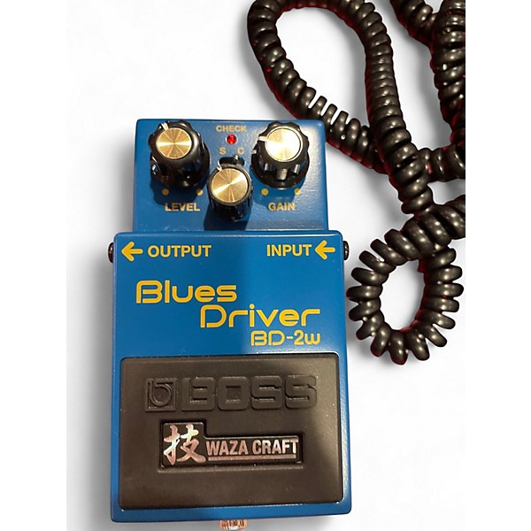 Used BOSS BD2W Blues Driver Waza Craft Effect Pedal