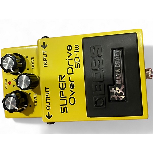 Used BOSS SD1W Super Overdrive Waza Craft Effect Pedal