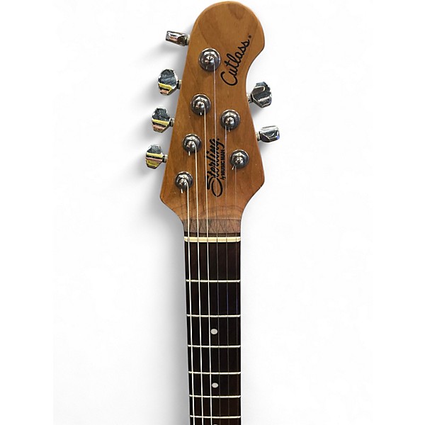 Used Sterling by Music Man CT50 Vintage Natural Solid Body Electric Guitar