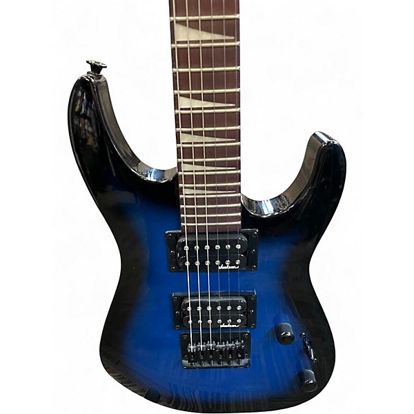 Used Jackson JS1X Minion Blue Burst Solid Body Electric Guitar