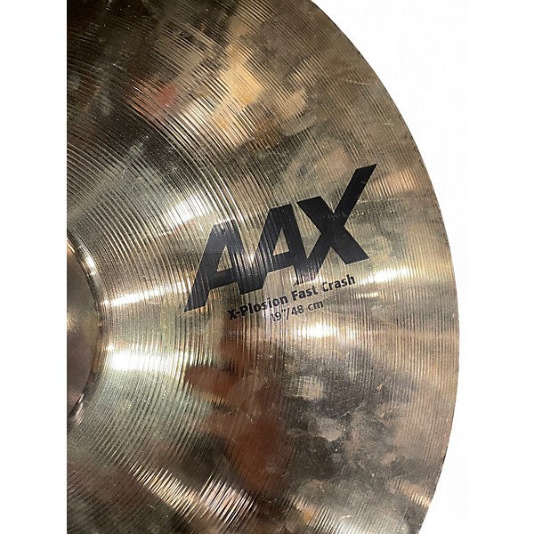 Used SABIAN 19in AAX Xplosion Fast Crash Cymbal