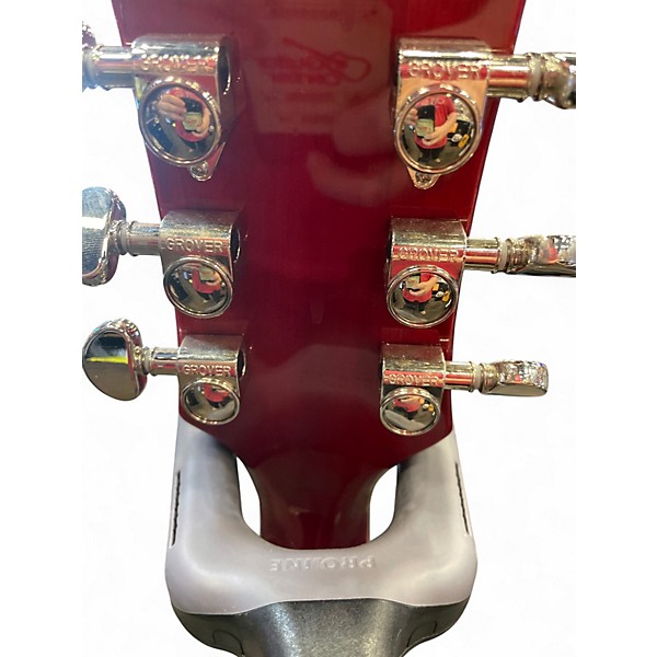 Used 2023 Epiphone Les Paul Standard Iced Tea Solid Body Electric Guitar