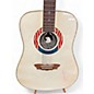 Used Washburn D2001PWH Antique White Acoustic Guitar