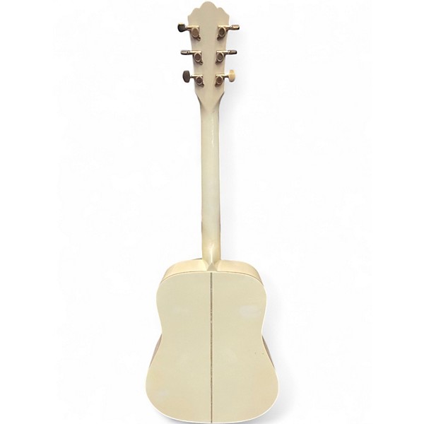Used Washburn D2001PWH Antique White Acoustic Guitar