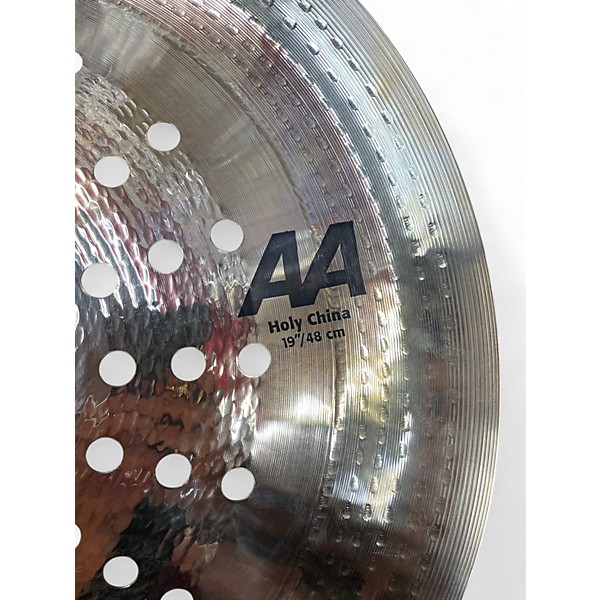 Used SABIAN 19in AA Holy China Brilliant Cymbal