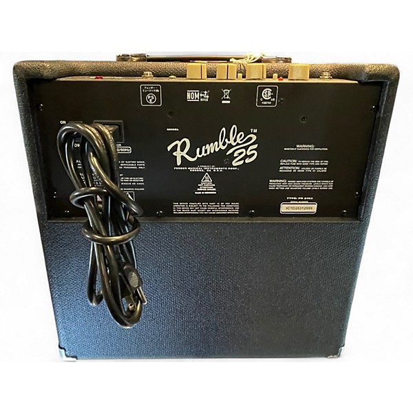 Used 2025 Fender Rumble 25 25W 1x10 Bass Combo Amp