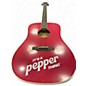 Used Savannah SGD-12 RED Acoustic Guitar