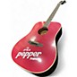 Used Savannah SGD-12 RED Acoustic Guitar