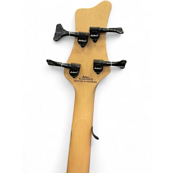 Used 2021 Jackson JS2 SPECTRA BLACK Electric Bass Guitar