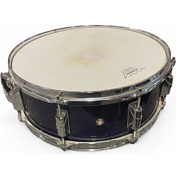Used Taye Drums 14in RockPro Snare Blue Black Drum