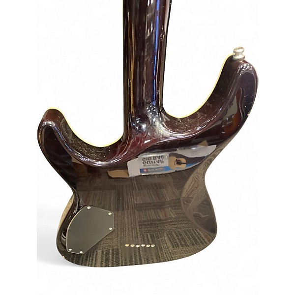 Used Schecter Guitar Research Exotic Star Snow Leppard Solid Body Electric Guitar