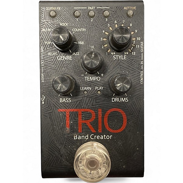 Used DigiTech Trio Band Creator Pedal