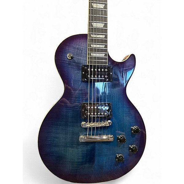 Used Gibson Les Paul Standard 1960S Neck BLUEBERRY BURST Solid Body Electric Guitar