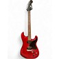 Used Squier Paranormal Strat-O-Sonic Cherry Solid Body Electric Guitar thumbnail