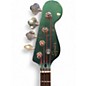 Used Squier paranormal rascal bass Green Solid Body Electric Guitar