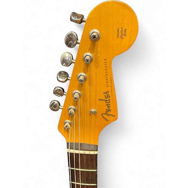 Vintage 1994 Fender MIJ Stratocaster 3 Tone Sunburst Solid Body Electric Guitar