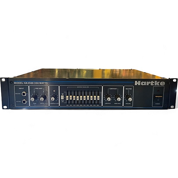 Used Hartke Model HA3500 Bass Amp Head